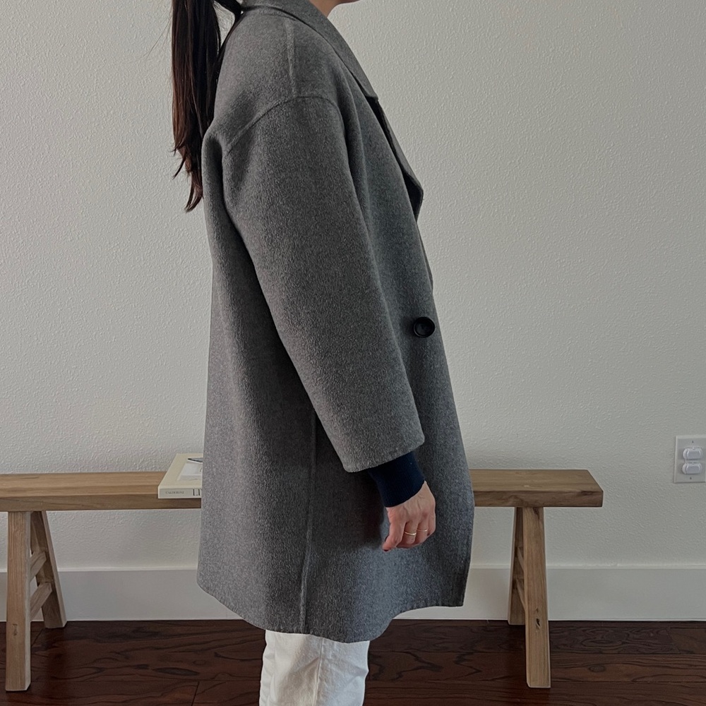 Double-Faced Soft Wool Blend Jacket